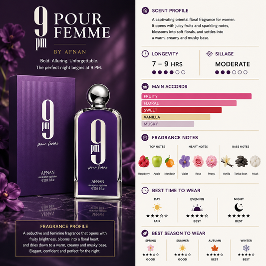 9pm pour Femme - Women - Afnan