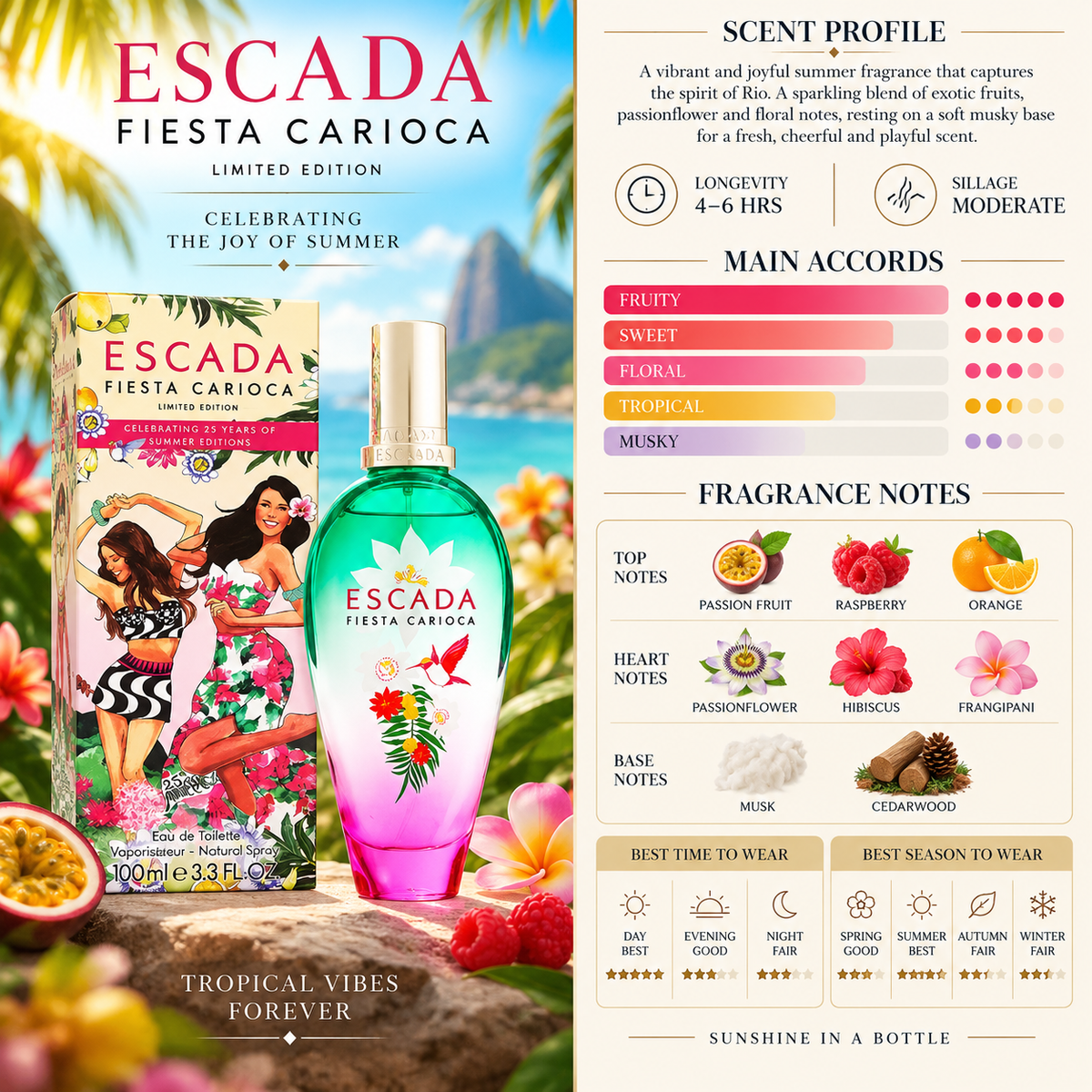 Escada Fiesta Carioca - Escada