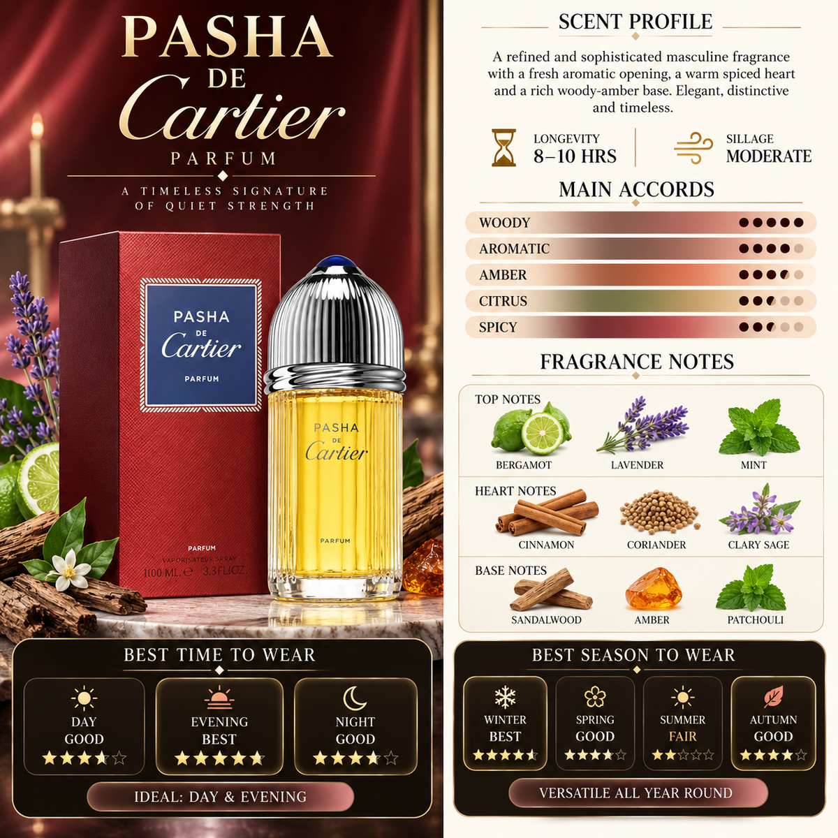 Pasha de Cartier Parfum - Cartier