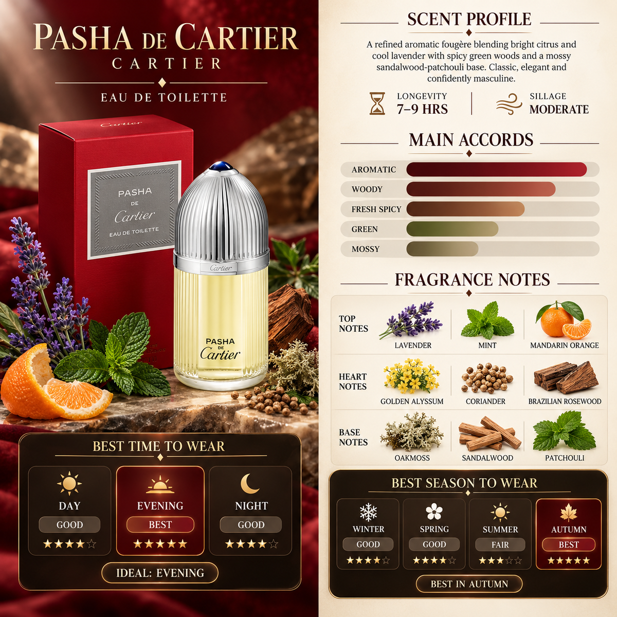Cartier Pasha EDT - Cartier