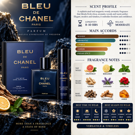 CHANEL BLEU DE CHANEL PARFUM COLLECTION 100ML+150ML - Chanel