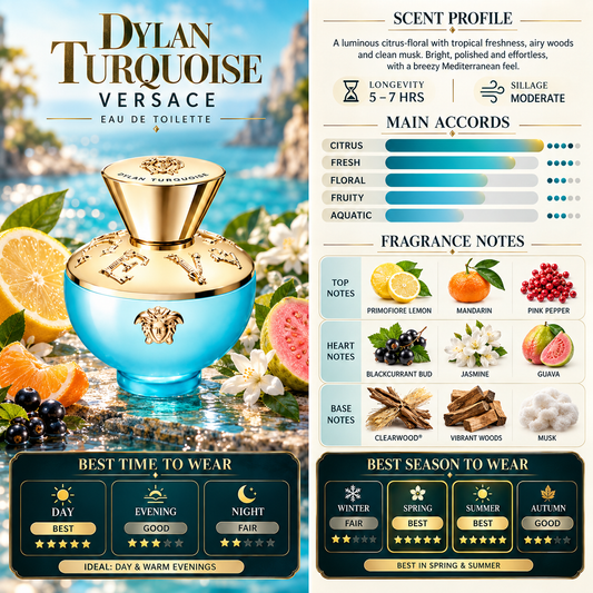 Pour Femme Dylan Turquoise - Versace