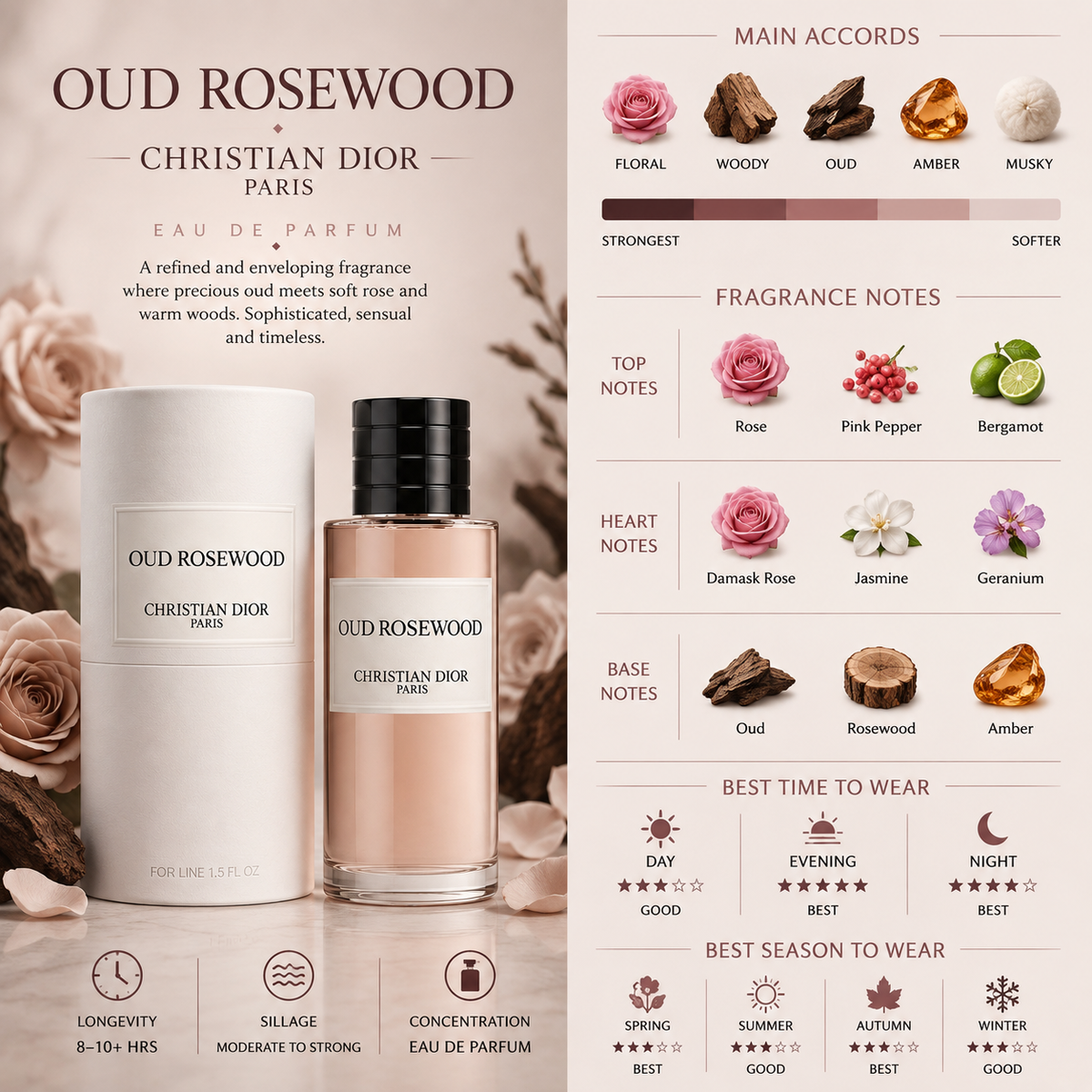 Christian Dior Oud RoseWood EDP - Dior