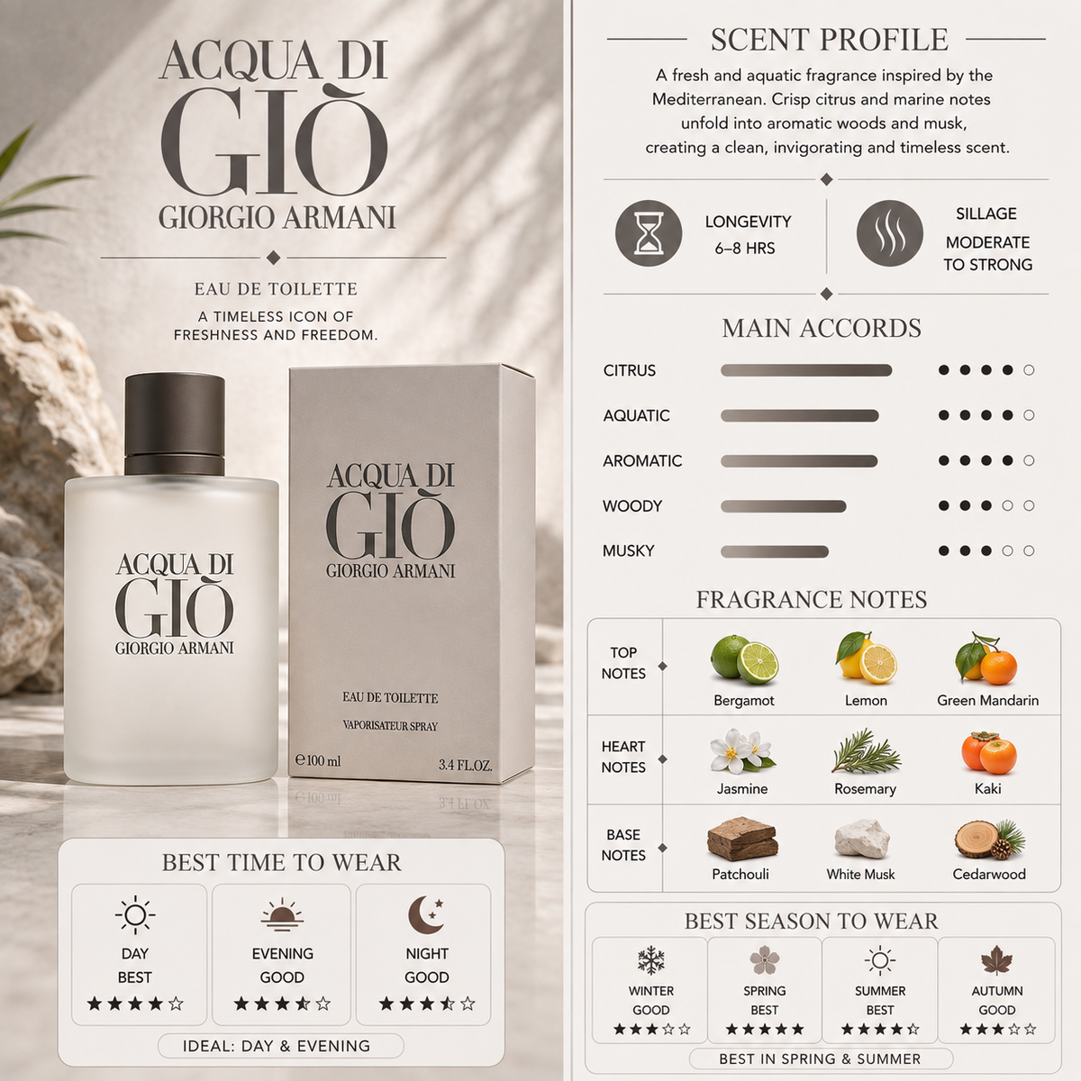 Acqua Di Gio Pour Home EDT - Giorgio Armani