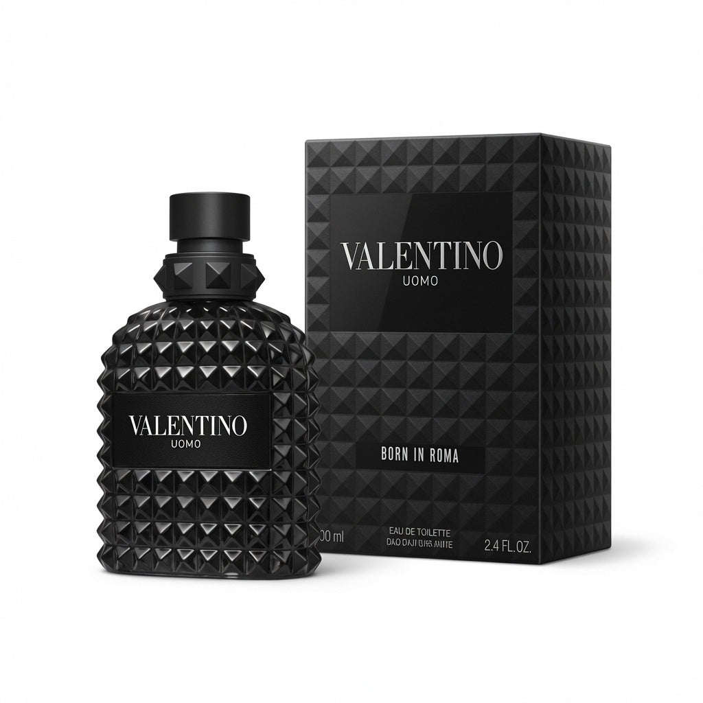 Uomo Born In Roma Rockstud Noir EDP - Valentino