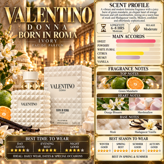 Donna Born in Roma Ivory - Valentino