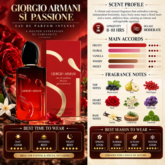 Sì Passione Intense New Edition EDP - Giorgio Armani