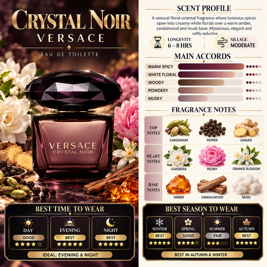 Crystal Noir EDP - Versace