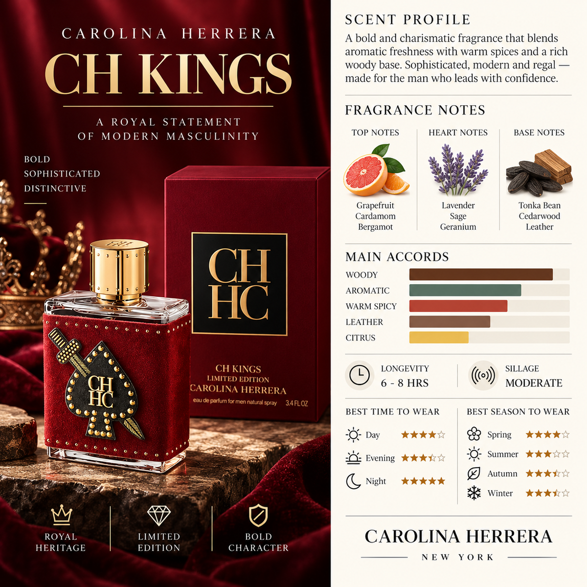 CH Kings - Carolina Herrera