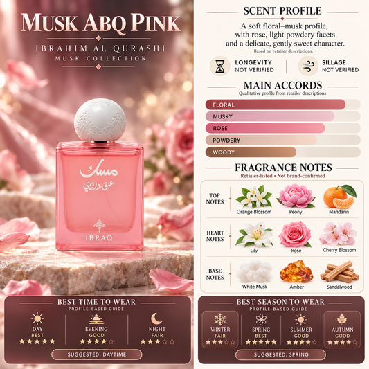 Musk Abq Pink - Ibrahim Al Qurashi