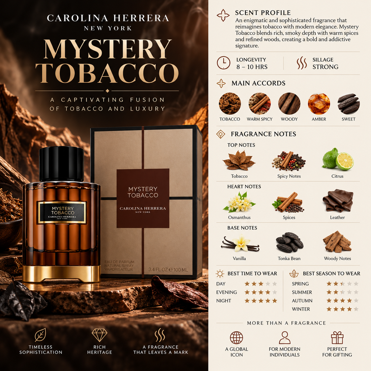 Mystery Tobacco - Carolina Herrera