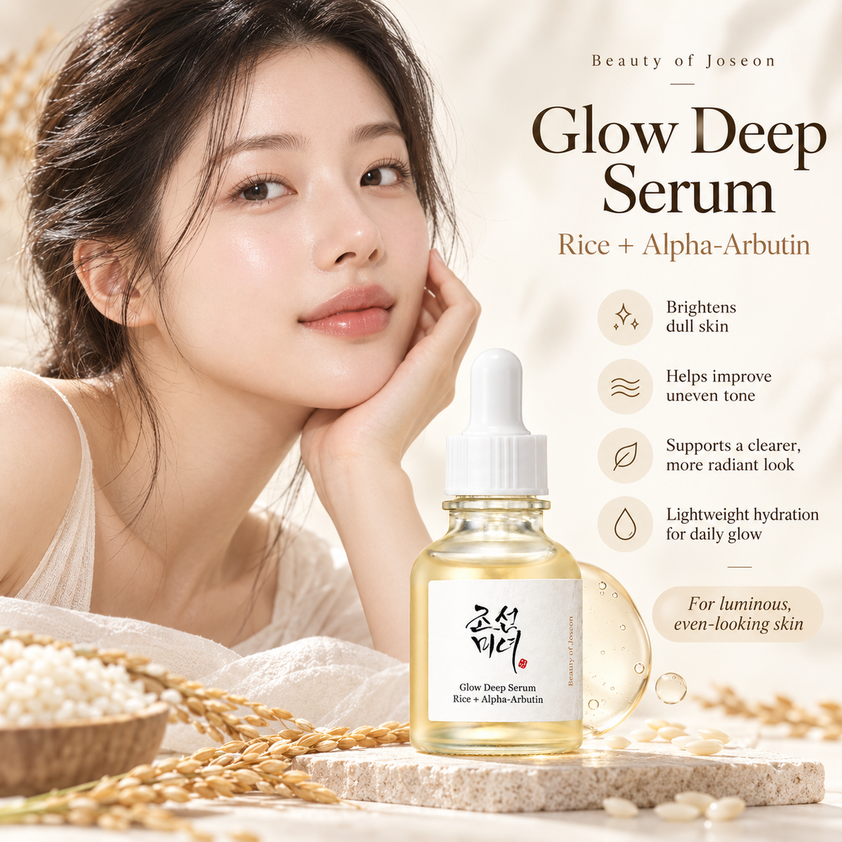 Glow Deep Serum Rice + Alpha-Arbutin - Beauty of Joseon
