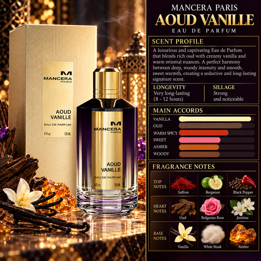 Aoud Vanilla EDP - Mancera