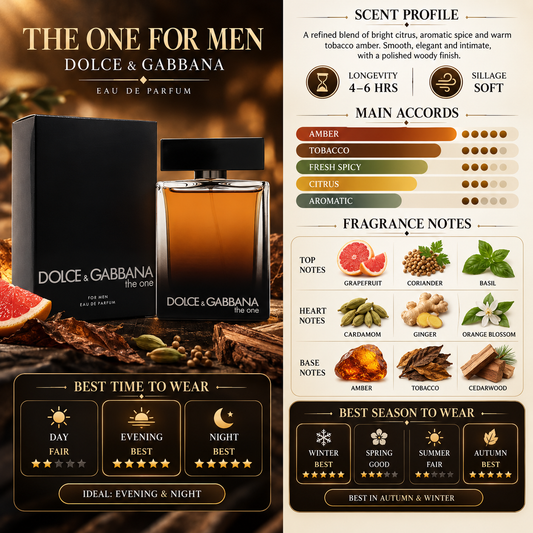 The One EDP for men - Dolce&Gabbana