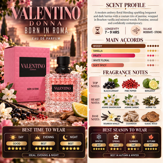 Donna Born In Roma - Valentino