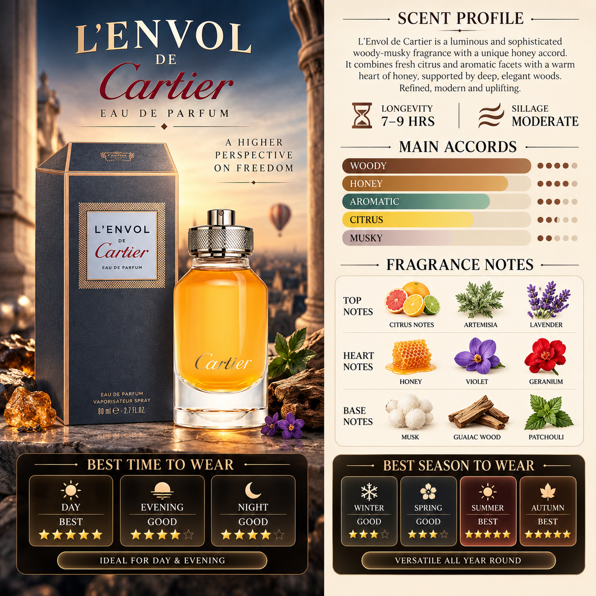 L'Envol Eau de Toilette - Cartier