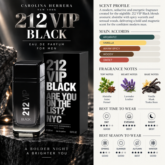 212 Vip Black - Carolina Herrera