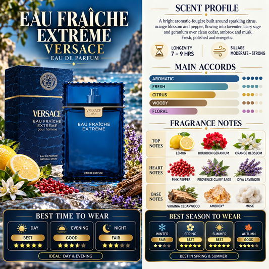 Man Eau Fraiche Extreme  - Versace