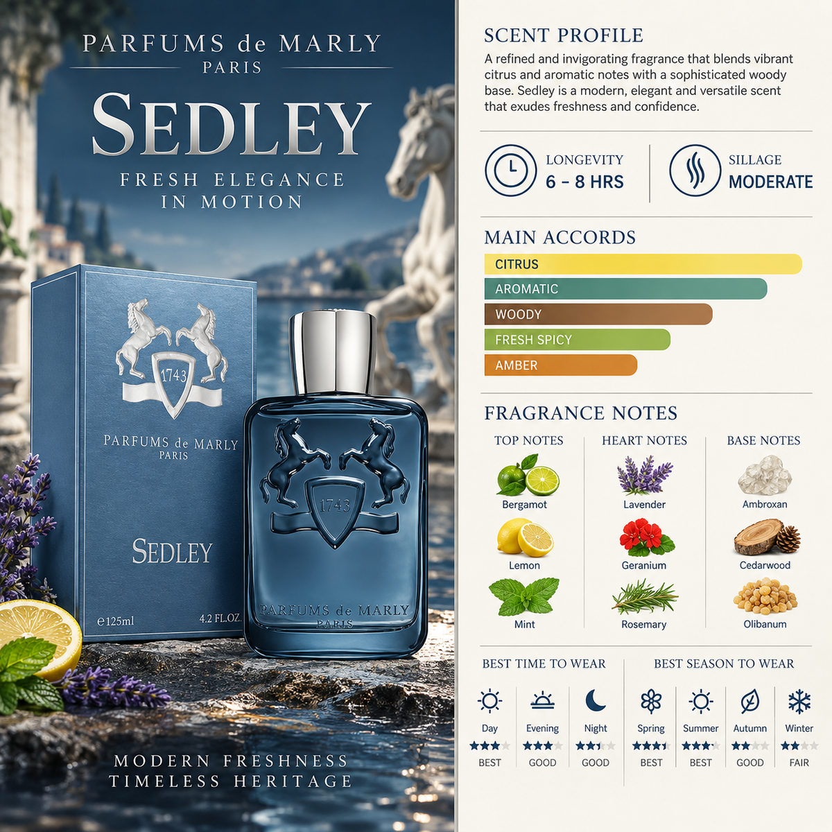 De Marly Sedley - De Marly