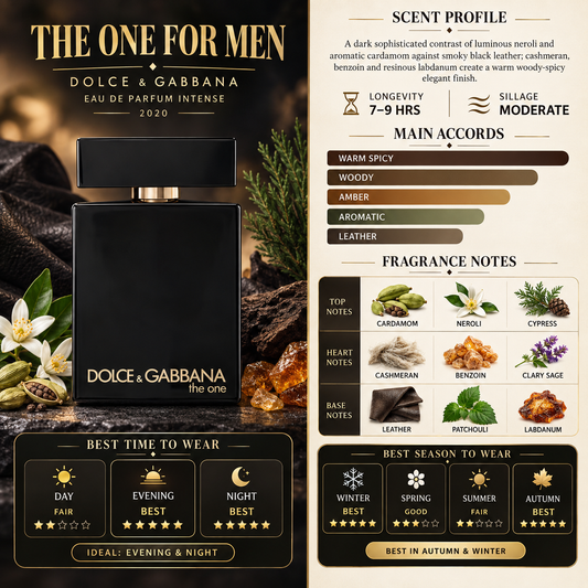 The One Intense for men - Dolce&Gabbana