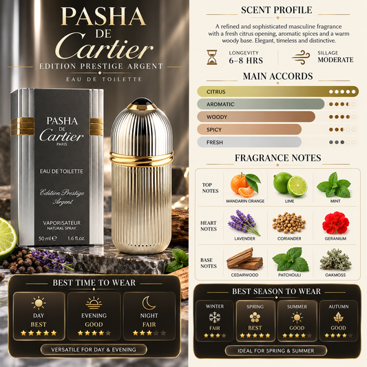 Pasha de Cartier Edition Prestige Acier - Cartier