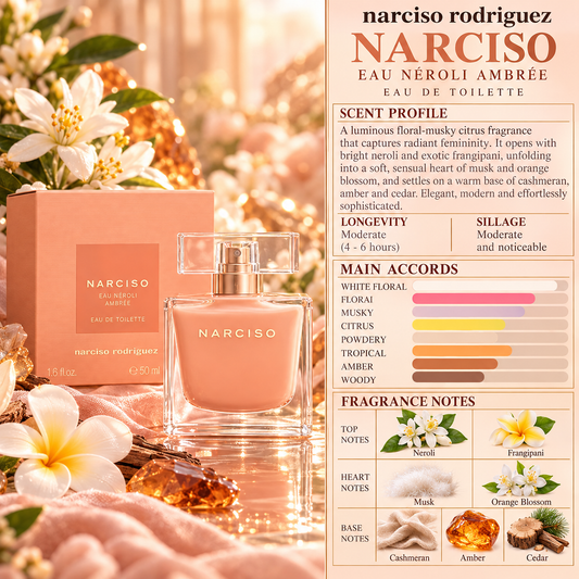 Narciso Eau Néroli Ambrée - Narciso Rodriguez