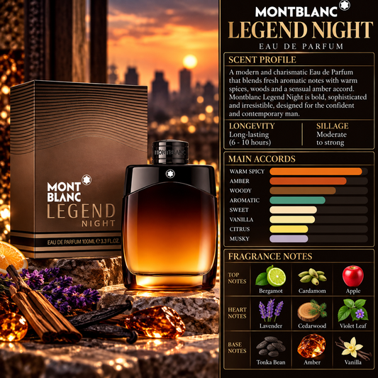 Legend Night EDP - Montblanc