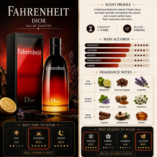 Fahrenheit EDT - Dior
