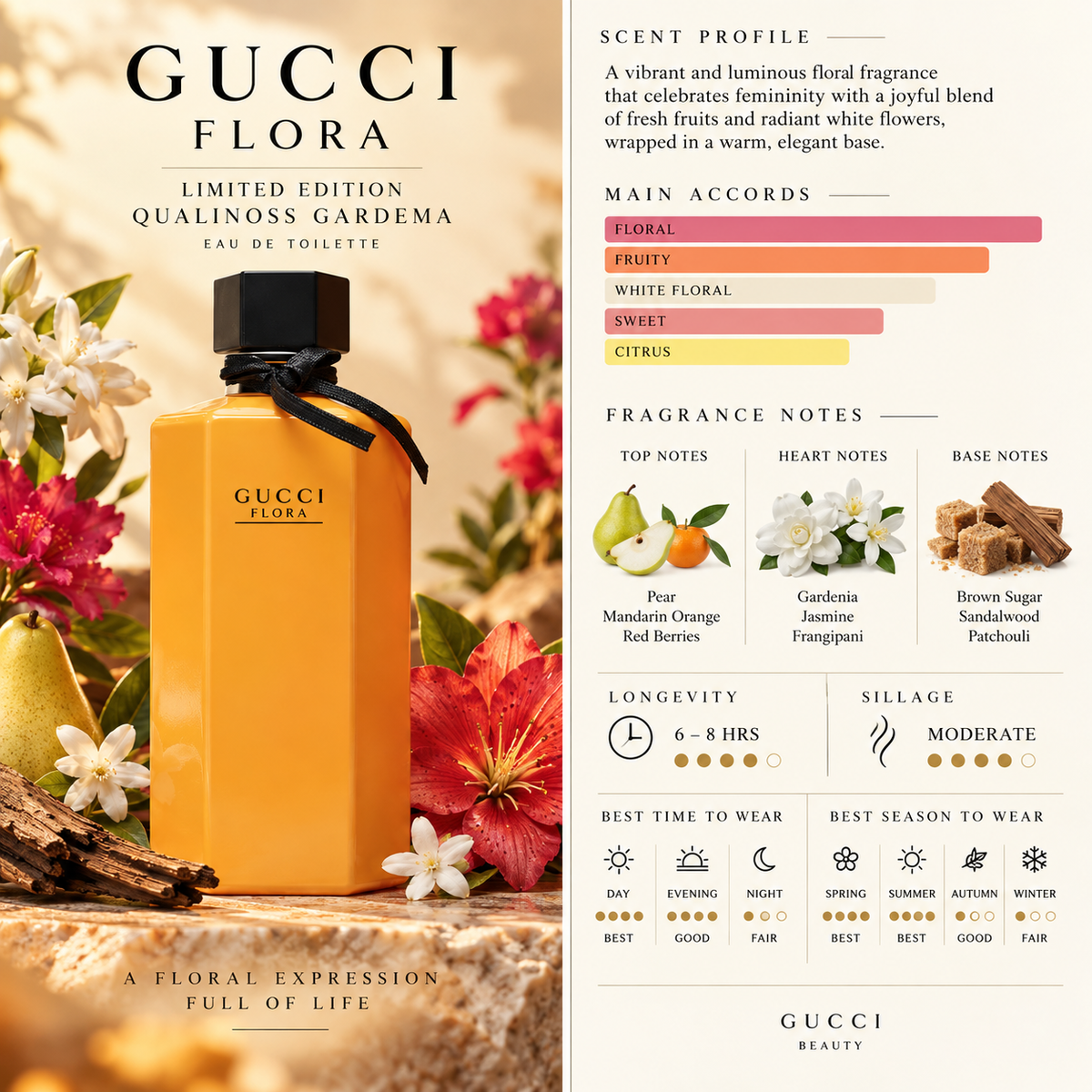 Gucci Flora Gorgeous Gardenia Yellow Edition - Gucci