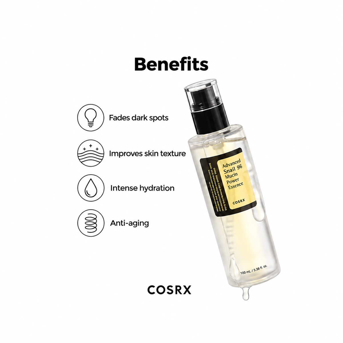 Advanced Snail 96 Mucin Power Essence - COSRX