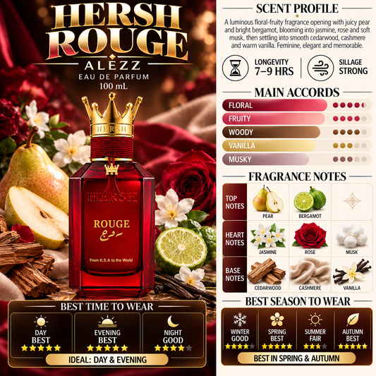 Hersh Rouge - Men & Women - AlEzz Oud