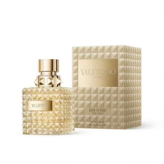Born in Roma the Gold Donna - Valentino