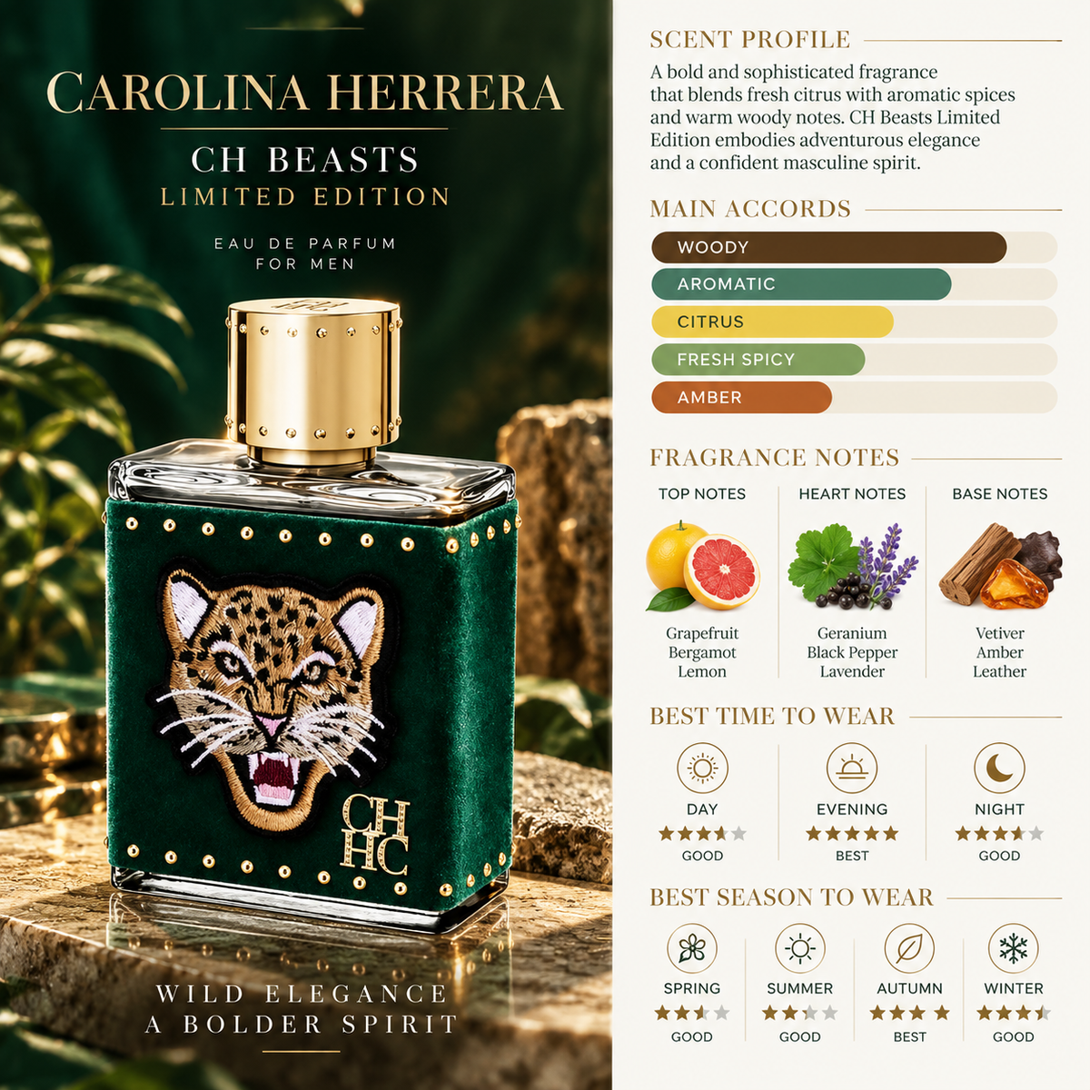 CH Beasts - Carolina Herrera