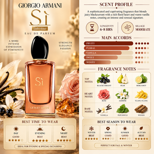 Si Intense EDP - Giorgio Armani