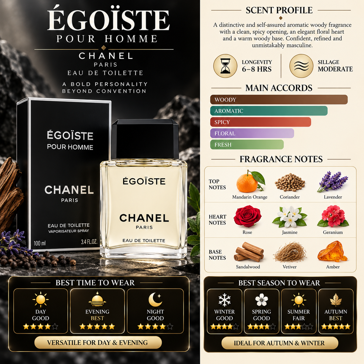 Egoiste Chanel for Men - Chanel