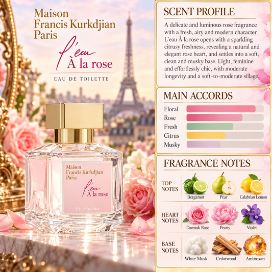 L'eau À la Rose - Maison Francis