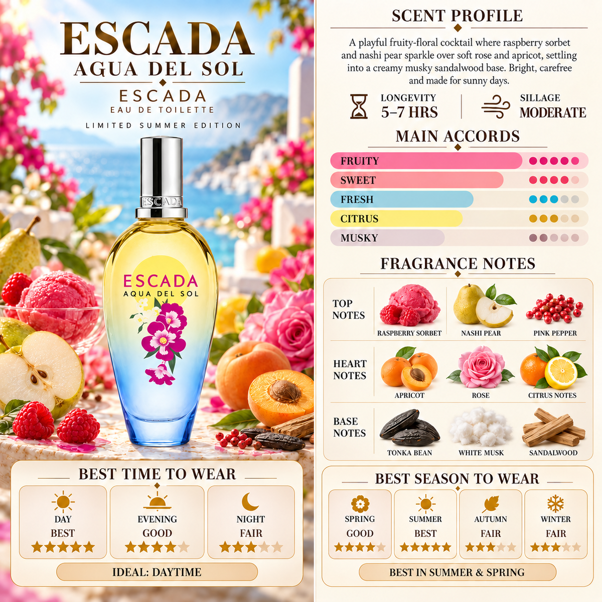 Escada Agua del Sol - Escada