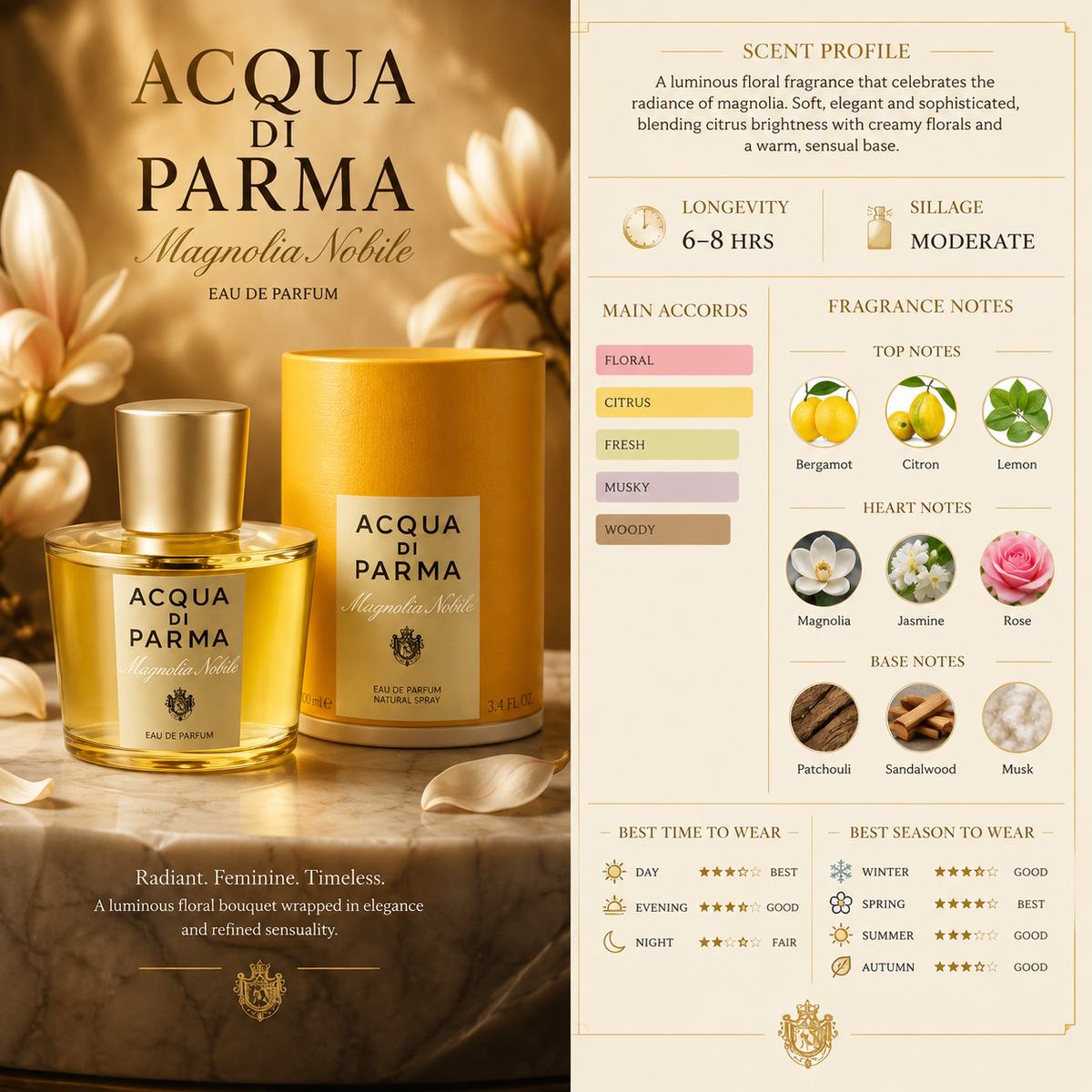 Magnolia Nobile - Acqua di Parma