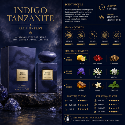 Indigo Tanzanite - Armani Prive