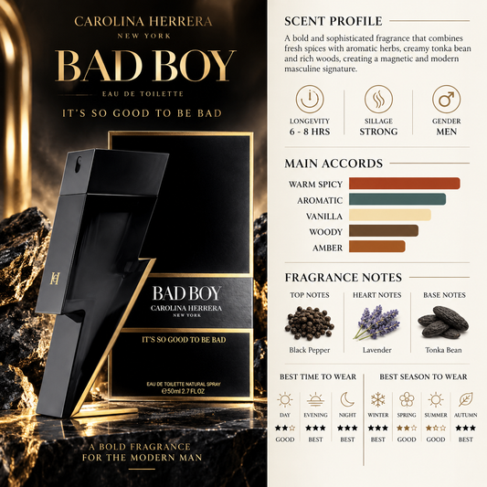 Bad Boy EDP - Carolina Herrera