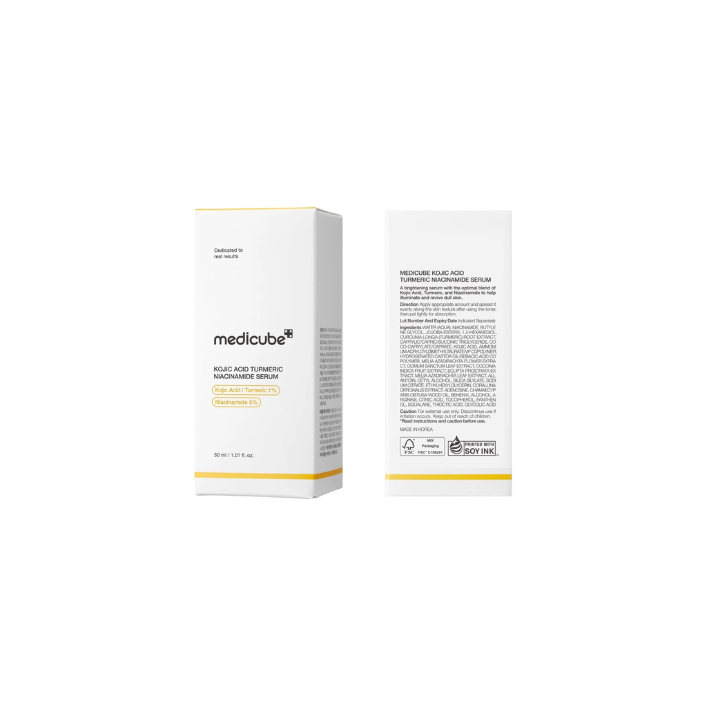 Kojic Acid Turmeric Niacinamide Serum - Medicube