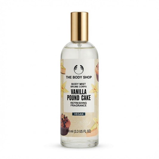 Vanila Pound Cake - The Body Shop