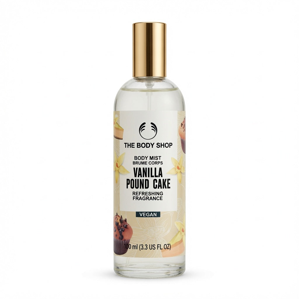 Vanila Pound Cake - The Body Shop